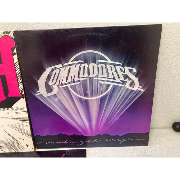 5Pcs Vinyl LP Records Midnight Magic Commodores, Santana, Casablanca, Alive Kiss - Picture 6 of 12